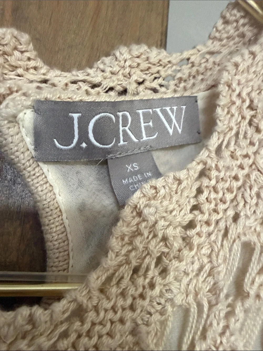J. Crew crew beige